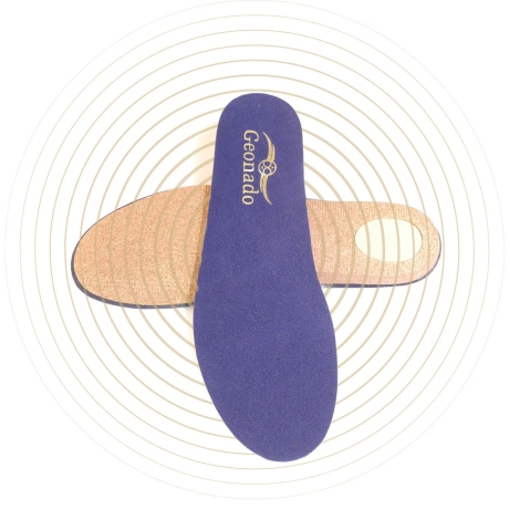 frequentiestimulatie op de voetzolen